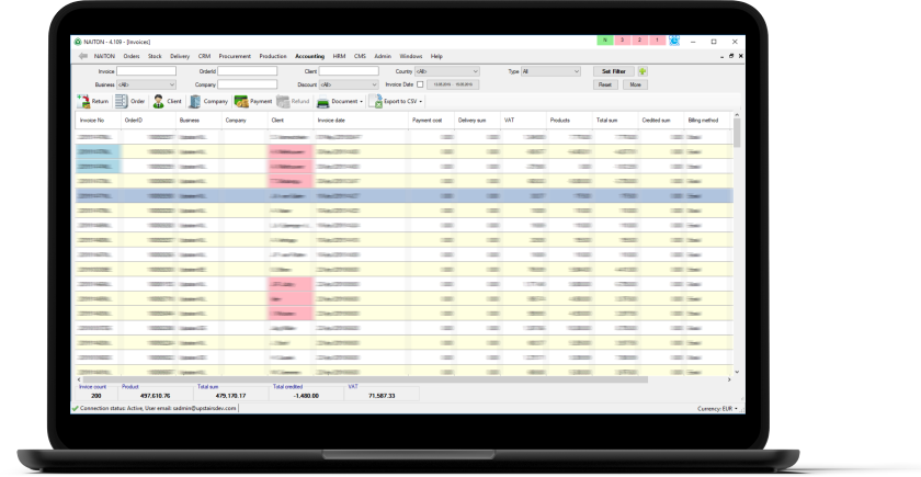 comparable to navision, sap, dynamics or oracle, but its cheaper, unprecedently flexible and very user friendly